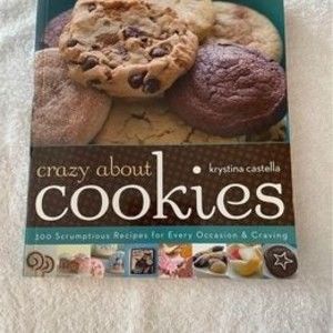 NEW Crazy About Cookies Cookbook Paperback B-C00009